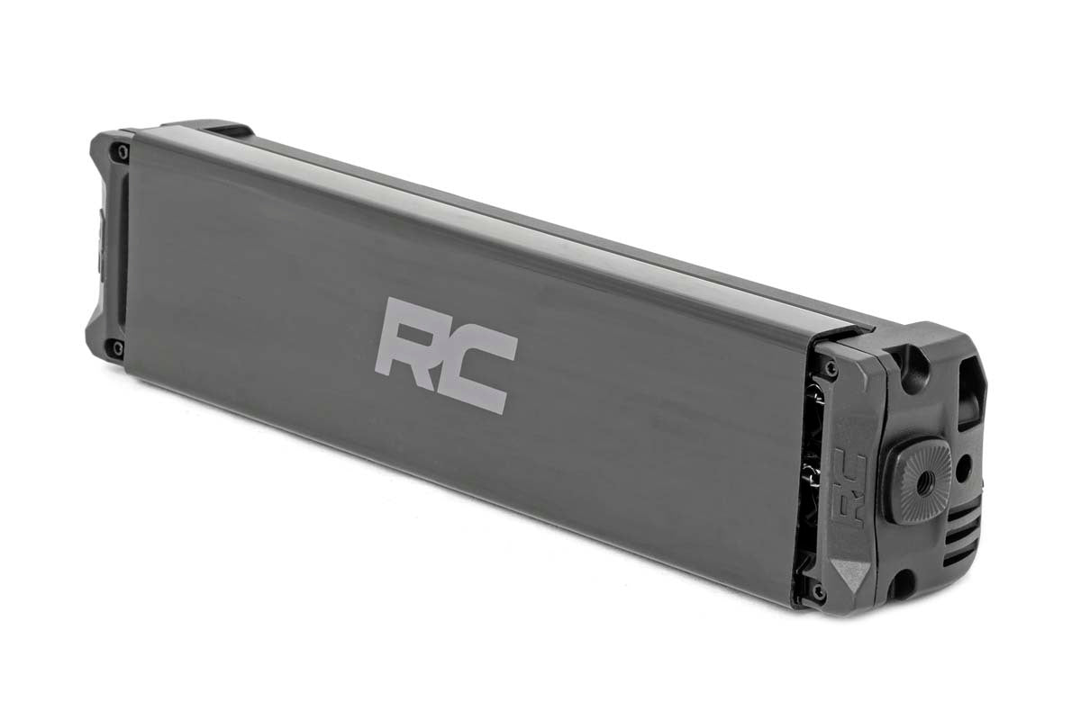 Rough Country 12-inch Cree LED Light Bar-Dual Row Black Series w/ Cool White DRL 70912BD