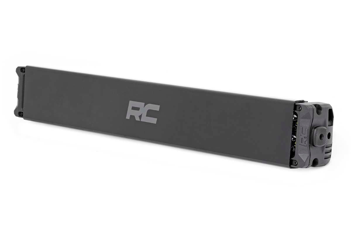 Rough Country 20-inch Cree LED Light Bar - (Dual Row Black Series w/ Amber DRL) 70920BDA