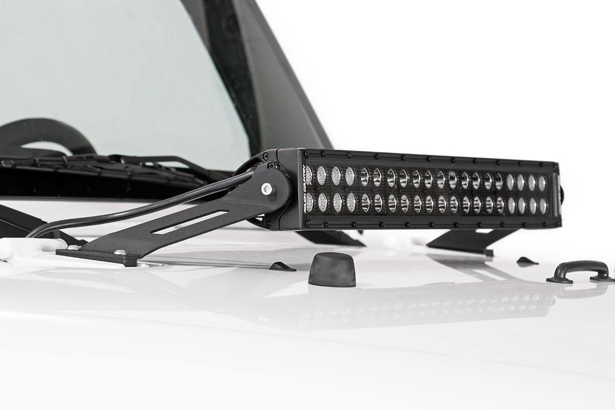 Rough Country 20-inch Cree LED Light Bar-Dual Row Black Series 70920BL