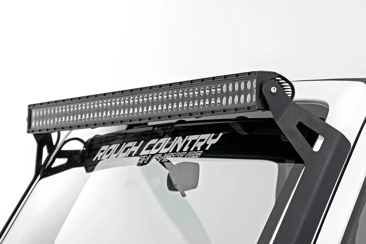 Rough Country 50 Inch CREE LED Light Bar - Dual Row - 23040 Lumens Black Series 70950BL