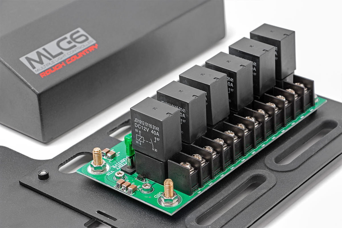 Rough Country MLC-6 Multiple Light Controller 07-18 Wrangler JK 70959