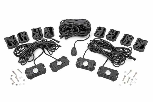 Deluxe LED Rock Light Kit-4 Pods -1