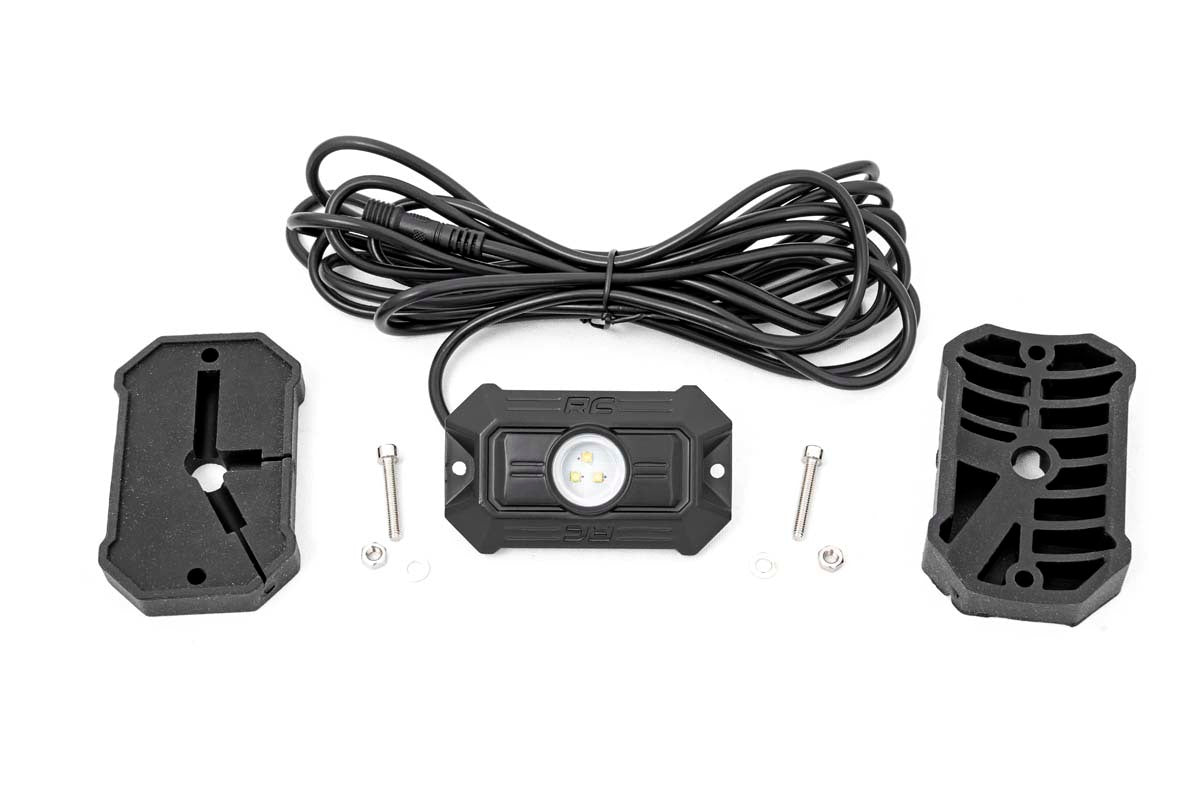 Rough Country Deluxe LED Rock Light Kit-4 Pods 70980