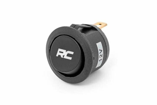 Round LED Backlit Rocker Switch -RC