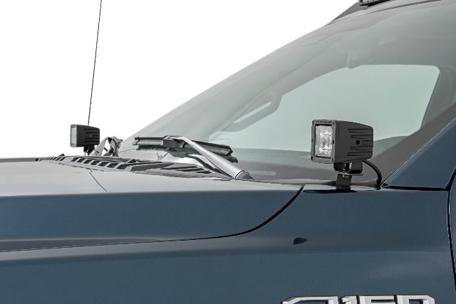 Ford 2" LED Lower Windshield Flood Beam Ditch Kit 15-21 F-150 71029