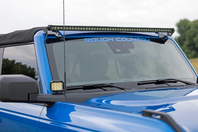 LED Light 50" Black Series Single Row Ford Bronco 2021 -5