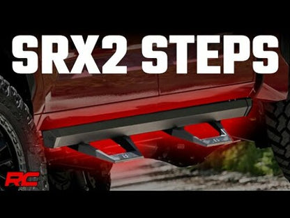 SRX2 Adj Aluminum Steps CrewMax Toyota Tundra 2WD/4WD 22-23