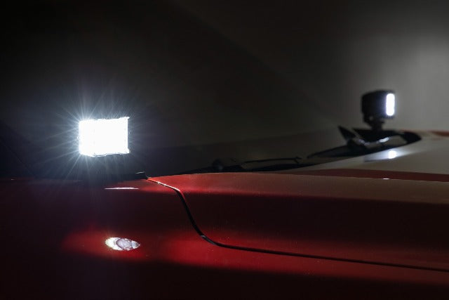 LED Light Ditch Mount 3" Led Wide angle Toyota Tundra 2022 -5