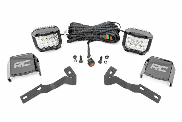 LED Light Ditch Mount 3" OSRAM Wide Toyota Tacoma 16-23 -1
