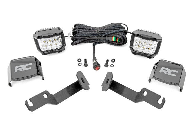 LED Ditch Lights 3" OSRAM Wide Toyota Tacoma 05-15 -1