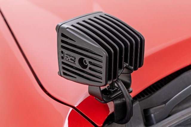 LED Ditch Light Black Series 3.5" Amber DRL Tacoma 05-15 71092