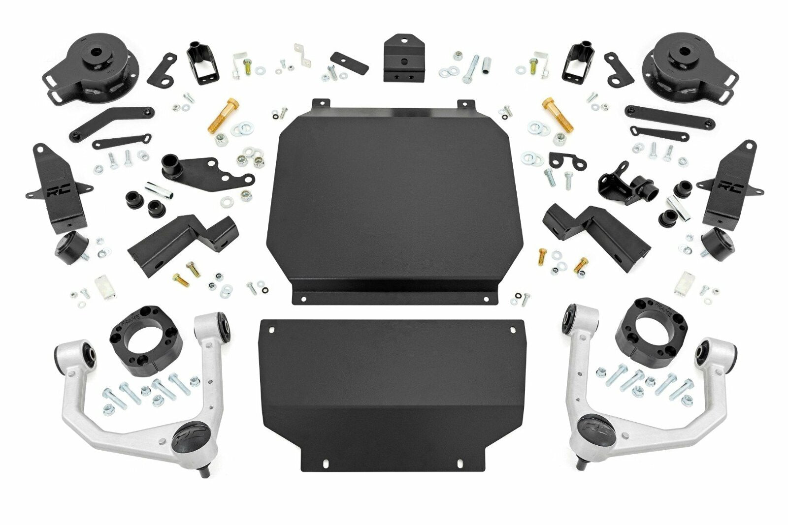 Rough Country 3.5" Lift Kit Rear Air Ride for Toyota Tundra 4WD 22-23 -1