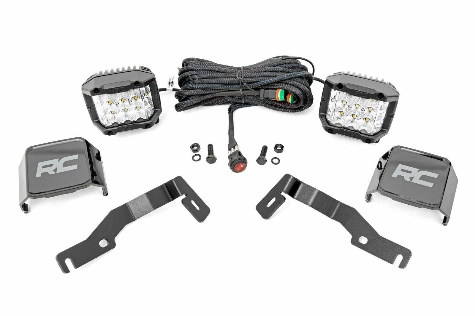 LED Light Kit Ditch Mount 3" OSRAM Wide Toyota Tacoma 2024