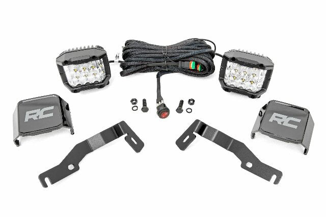 LED Light Kit Ditch Mount 3" OSRAM Wide Toyota Tacoma 2024 -1