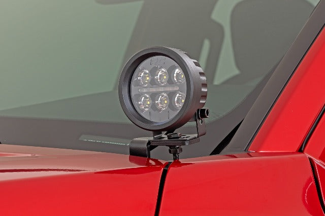 LED Kit Ditch Mount Black Series 3.5" Amber DRL Tacoma 2024 -1