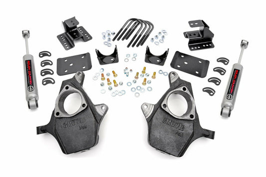 Rough Country Lowering Kit 2" FR 4" RR Chevy/GMC 1500 99-06 & Classic -722.20