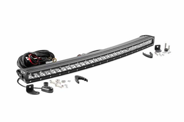 30-inch Curved Cree LED Light Bar-Single Row Chrome Series 72730