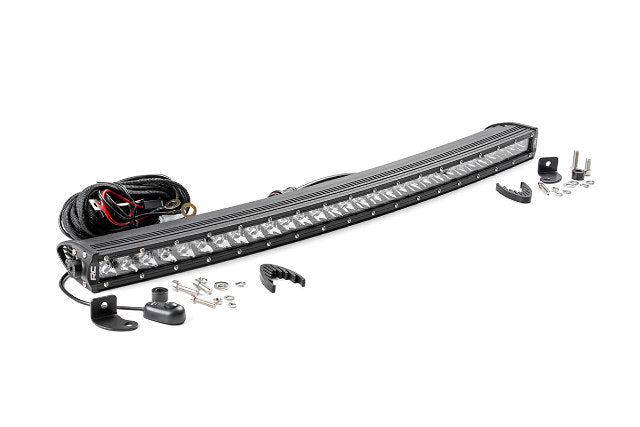 30-inch Curved Cree LED Light Bar-Single Row Chrome Series 72730