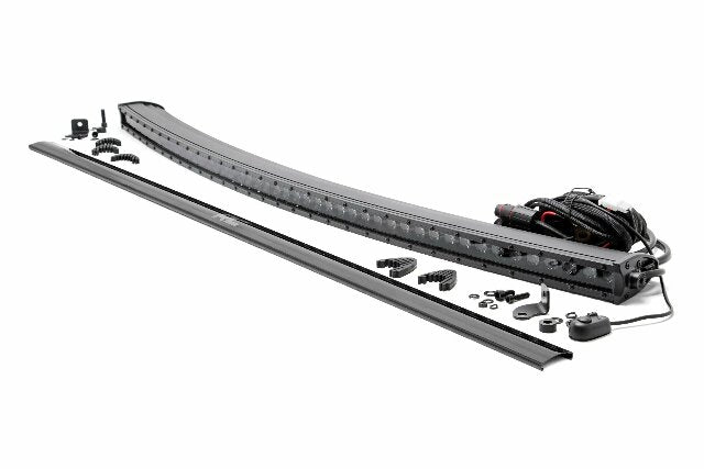 50-inch Curved Cree LED Light Bar-Single Row Black Series -1