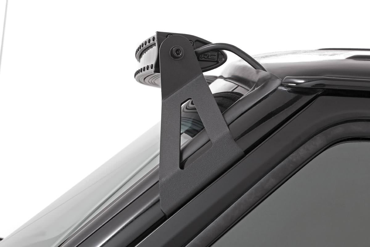 Rough Country 50-inch Curved Cree LED Light Bar-Single Row Black Series 72750BL