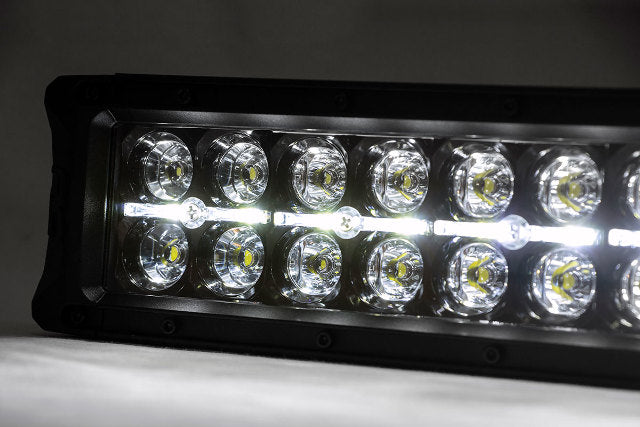 30" Curved Cree LED Light Bar-Dual Row Black Series Cool White DRL 72930BD