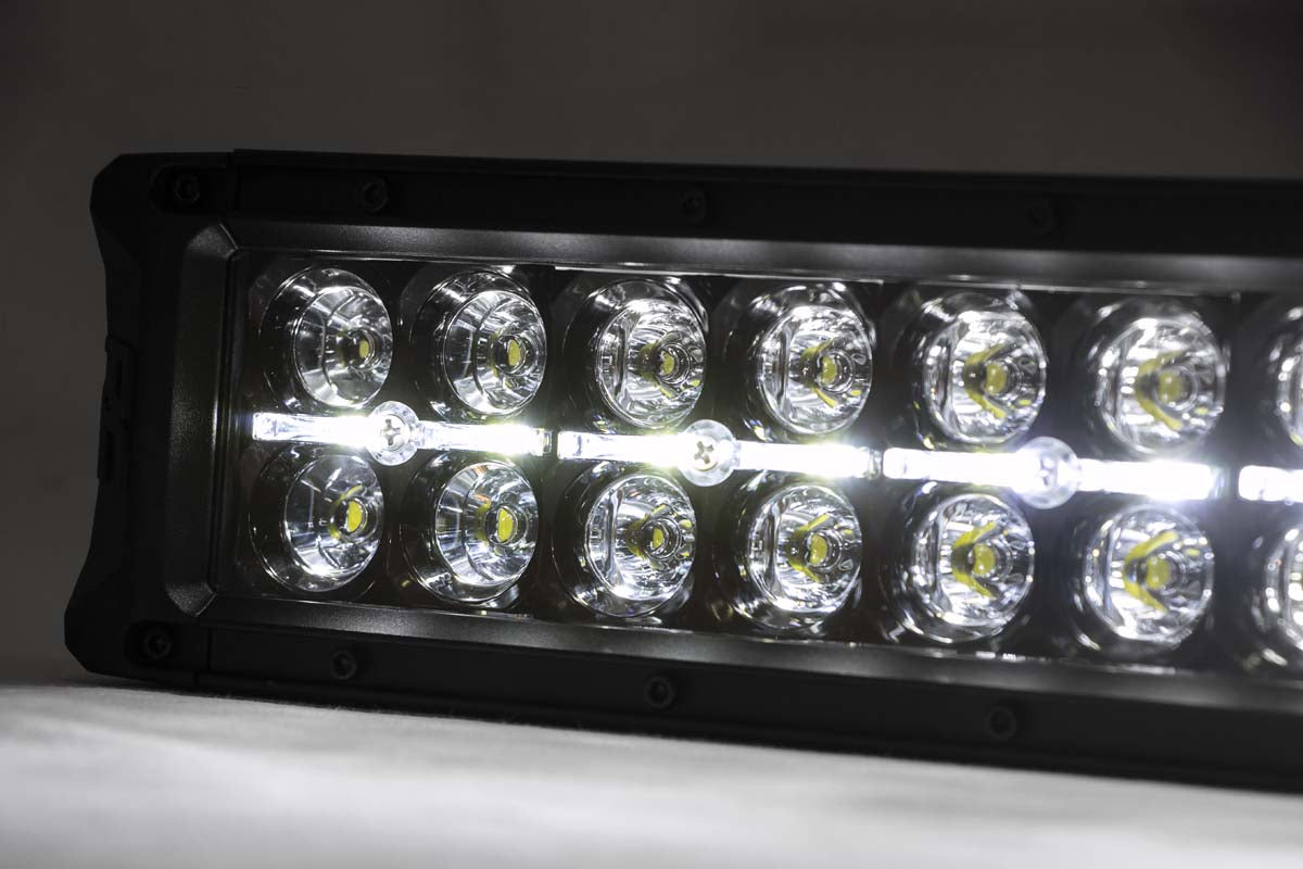 Rough Country 40" Curved Cree LED Light Bar Dual 36000 Lumens Black Series w/DRL 72940BD