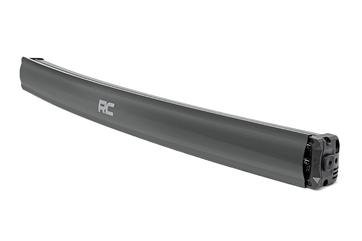 Rough Country 40" Curved Cree LED Light Bar Dual 36000 Lumens Black Series w/DRL 72940BD