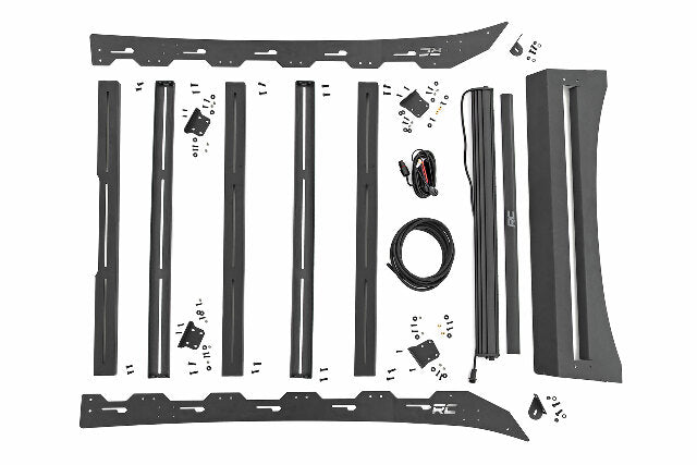 Roof Rack Front 40-inch LED Light Toyota Tacoma Crew Cab 05-22 -1