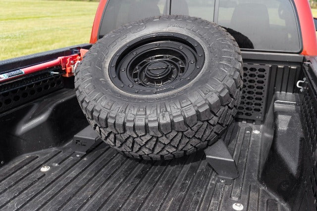 Bed Mount Spare Tire Carrier 5x5.5 6x5.5 6x135 & 5x5.0 Patterns