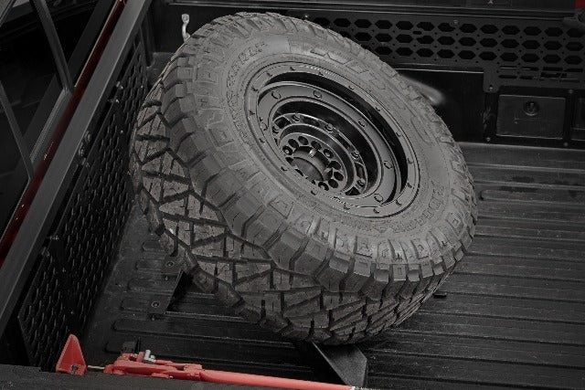 Bed Mount Spare Tire Carrier 5x5.5 6x5.5 6x135 & 5x5.0 Patterns