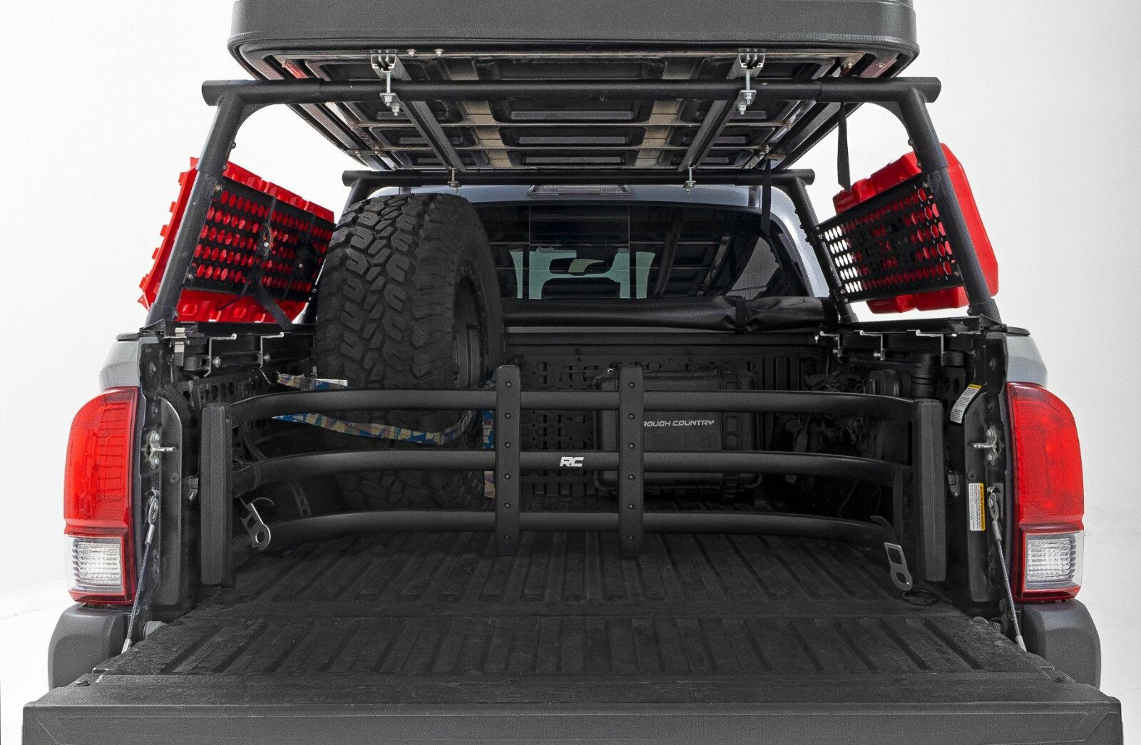 Rough Country Bed Rack, Molle Panel, Toyota Tacoma 2005-2023 73114