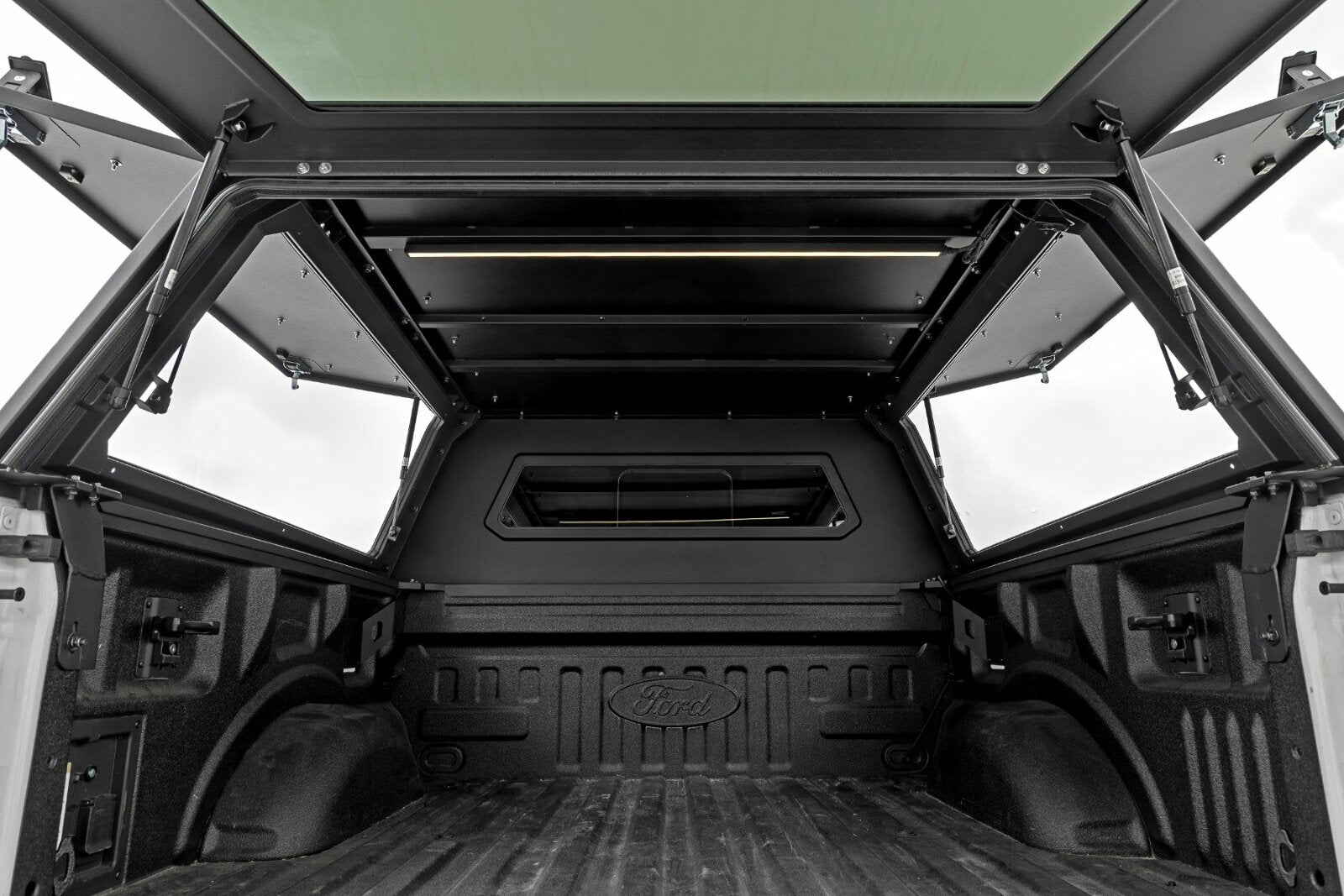 Rough Country Truck Bed Cap | Modular | 5'7" Bed | for Ford F-150 2021-2025 -6