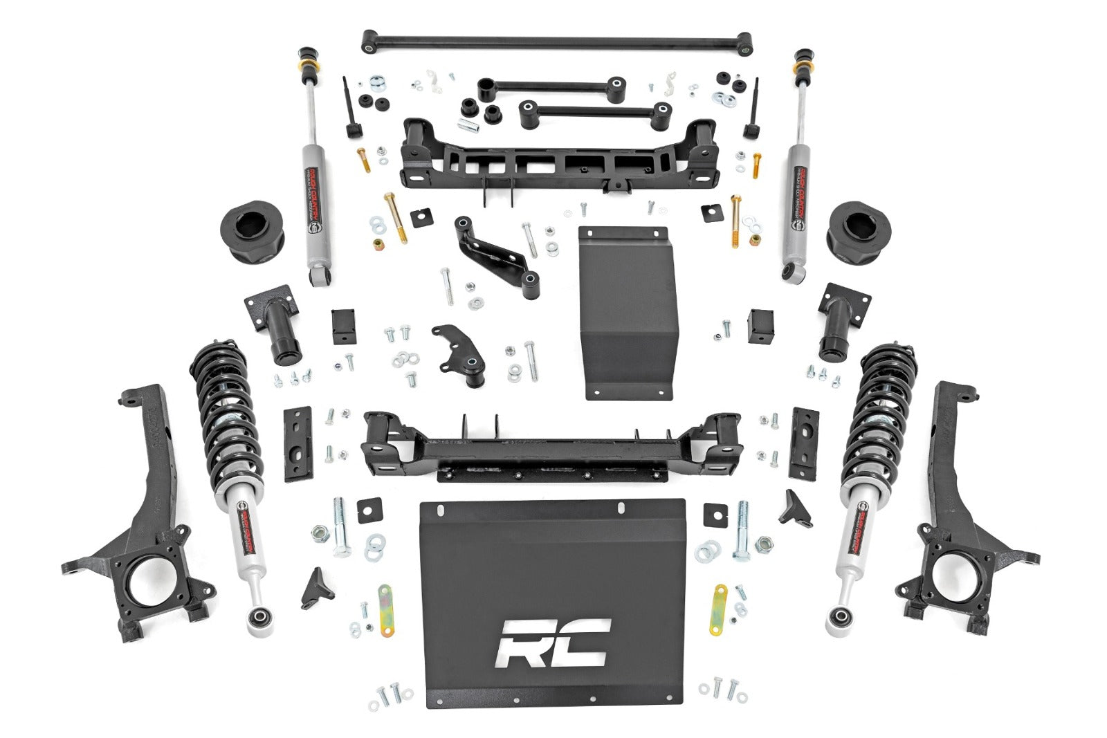 Rough Country 4.5" Lift Kit RR Coils N3 Struts for Toyota 4Runner 15-20 -1