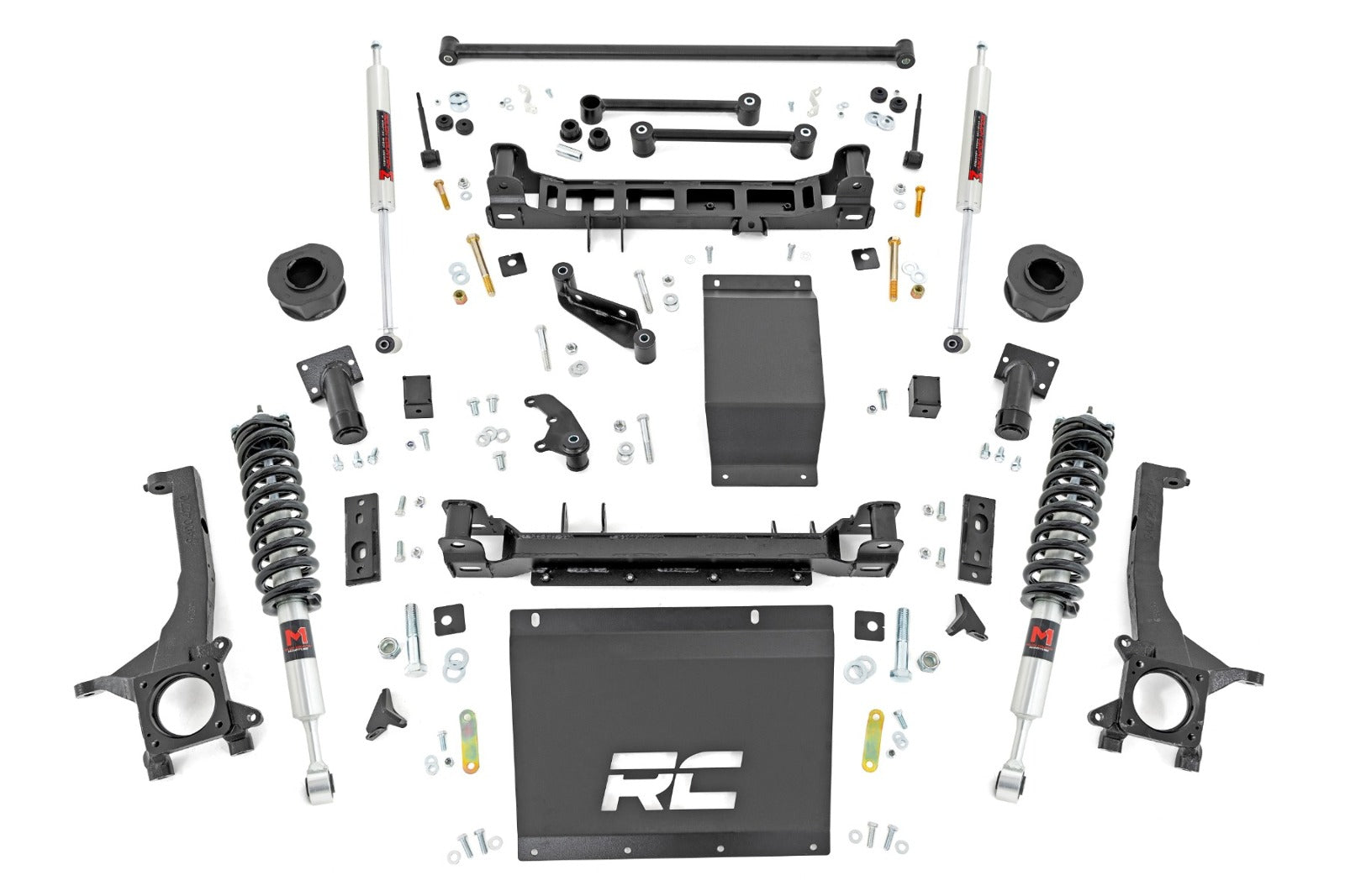 Rough Country 4.5" Lift Kit RR Coils M1 Struts/M1 for Toyota 4Runner 15-20 -1