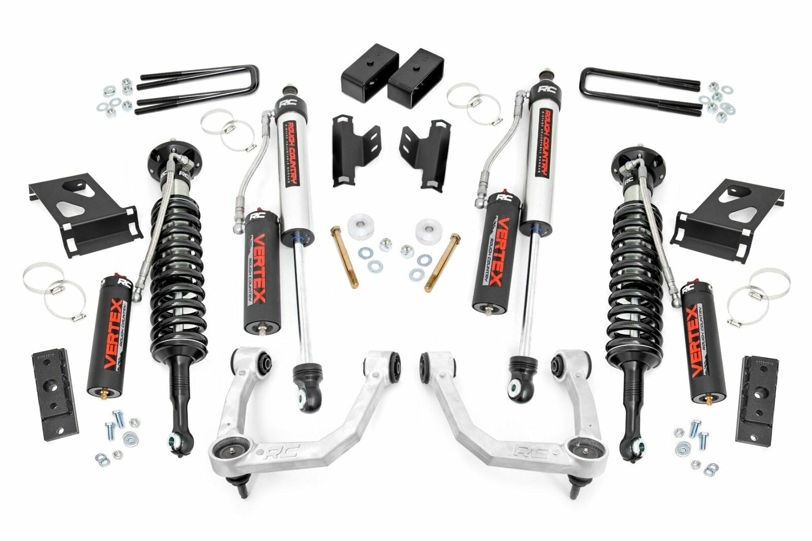 Rough Country 3.5" For Toyota Lift Vertex Coilovers & Vertex Shocks 05-21 Tacoma -1