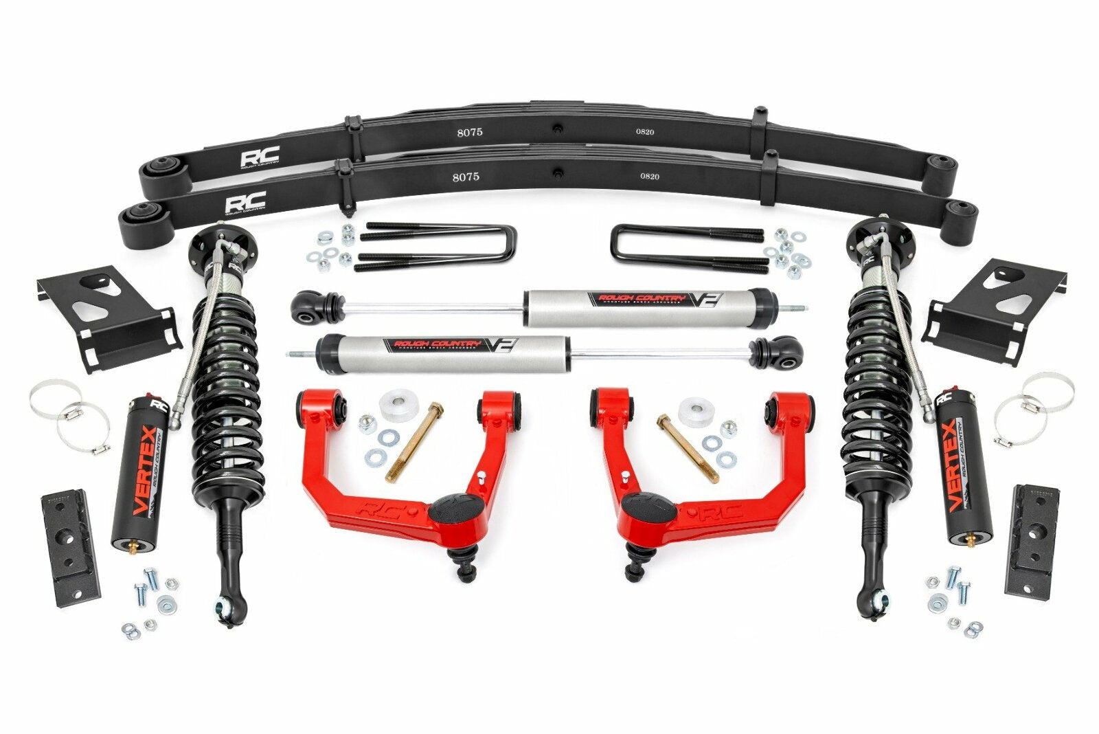 Rough Country 3.5" Lift Kit UCA Vertex/V2 for Toyota Tacoma 4WD 05-23 -1