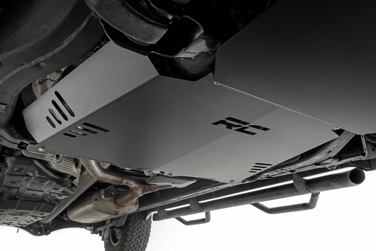 Rough Country Catalytic Converter Shield Anti-Theft Deterrent Toyota Tundra 75007