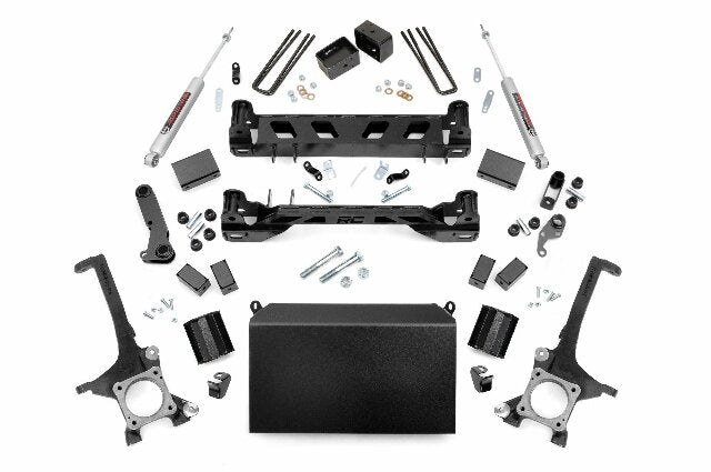 Rough Country 4in Suspension Lift Kit w/N3 Shocks fits Toyota 16-20 Tundra 75130