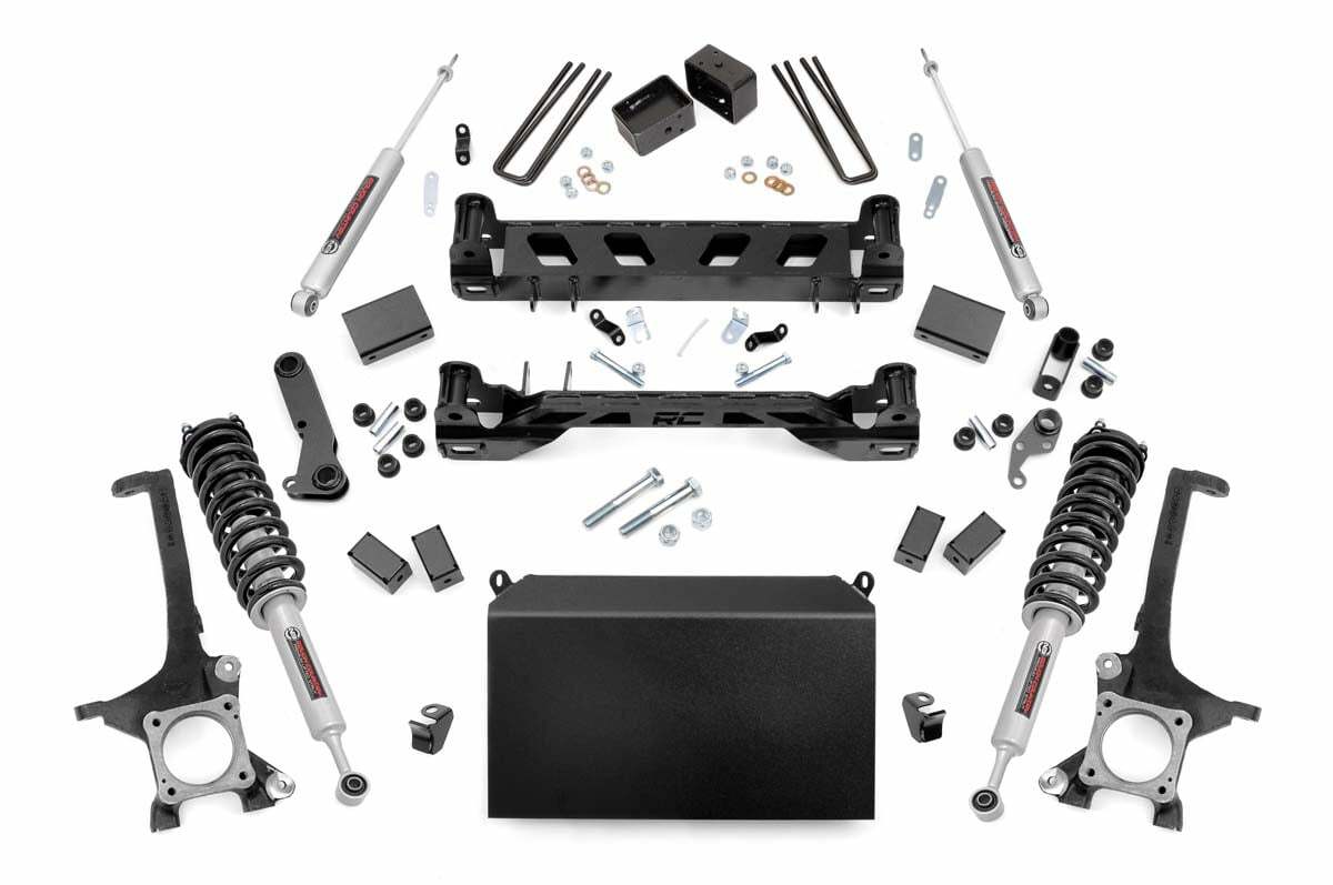 Rough Country 6in Lift Kit w/ Lifted N3 Struts For Toyota 16-21 Tundra 4WD/2WD -1