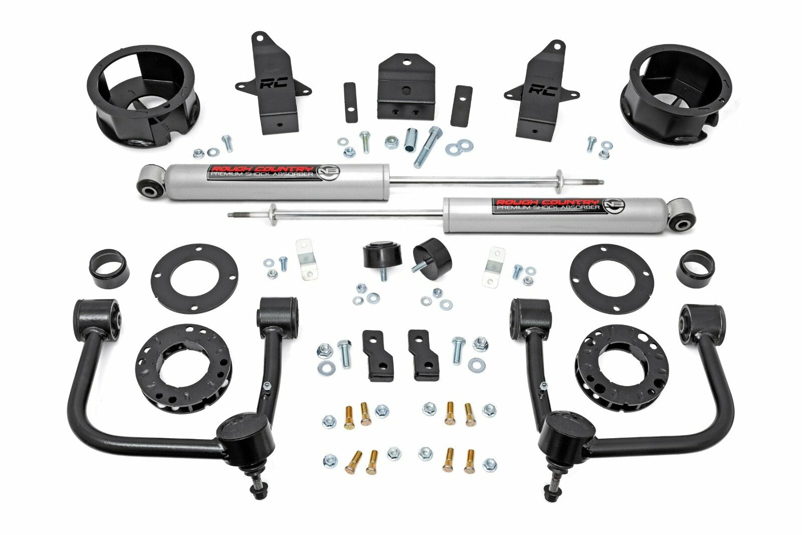 Rough Country 3.5 Inch Lift Kit N3 for Toyota Tacoma 4WD 24-25