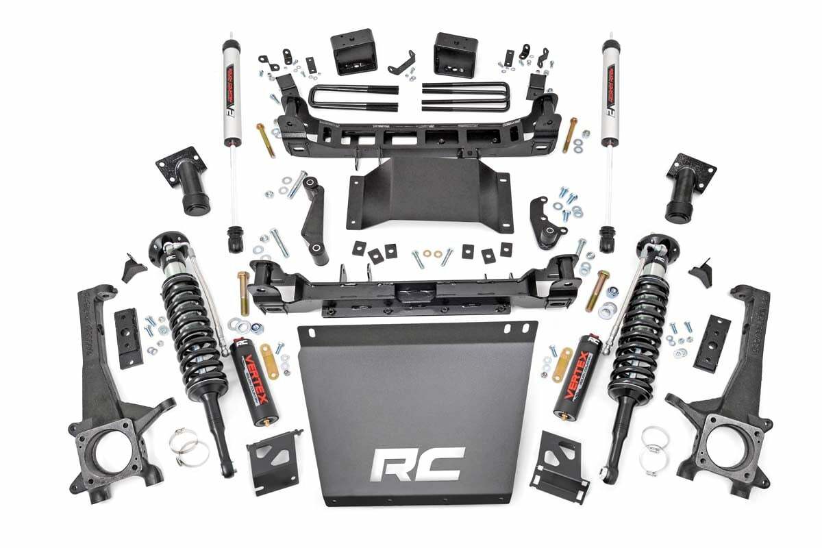 Rough Country 6" For Toyota Suspension Lift Kit Vertex Coilovers&V2 Shock 4/2WD -1