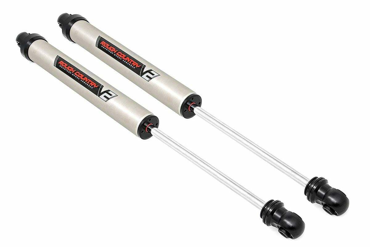 Rough Country Chevy Avalanche 1500 02-06 V2 Rear Shocks Pair 4.5-6.5" -1