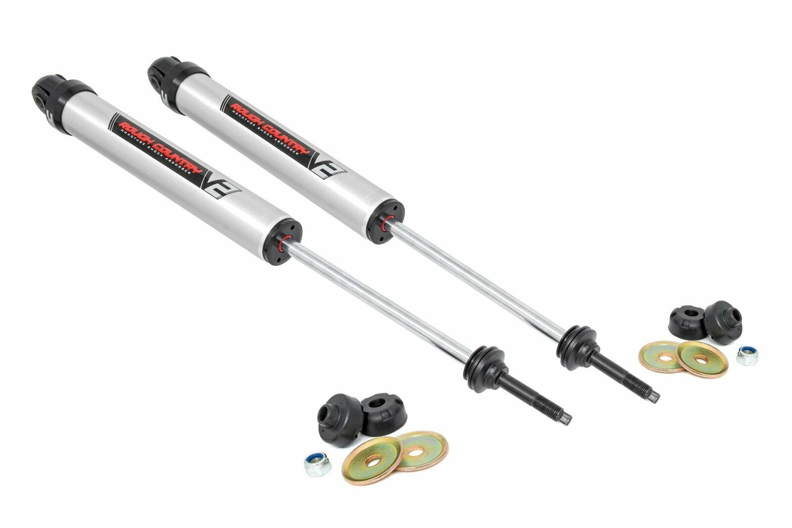Rough Country Dodge for RAM 1500 19-20 V2 Rear Monotube Shocks Pair 6-7.5" -1