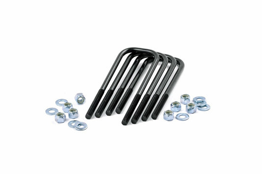 Rough Country 9/16-inch Large Radius U-bolts 3.125 x 10.0 7650