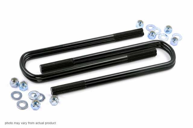 Rough Country 5/8-inch Semi-Round U-bolts 3.125 x 16.0 Set of 4 7669