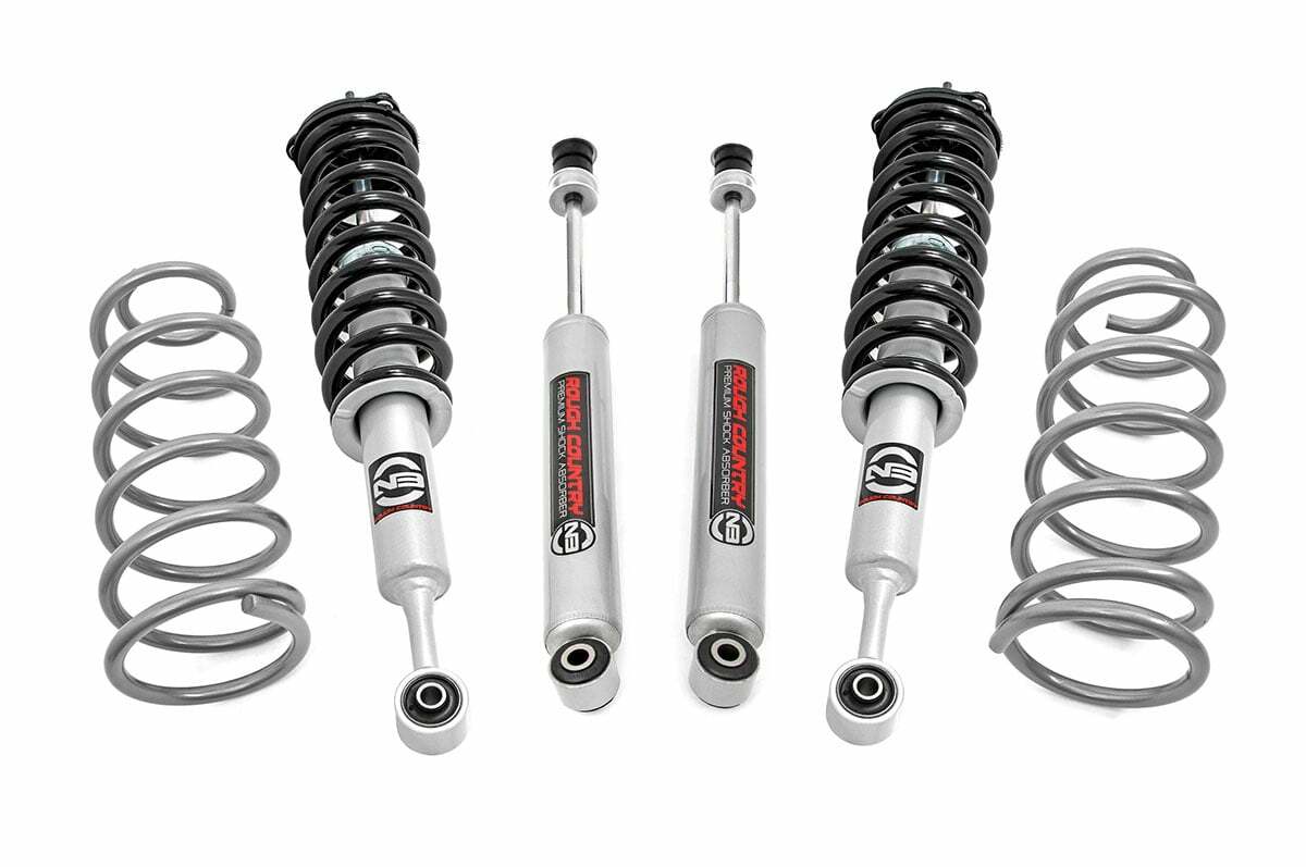 Rough Country 2" Lift Kit RR Coils N3 Struts For Toyota 4Runner 4WD 10-22 -1