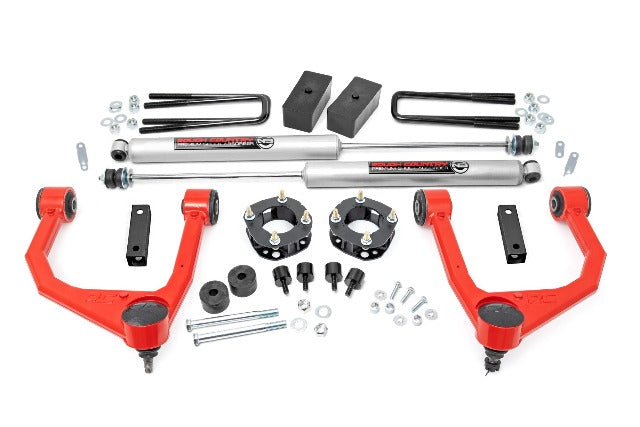 Rough Country 3.5" Lift Kit for Toyota Tundra 07-21 76830RED