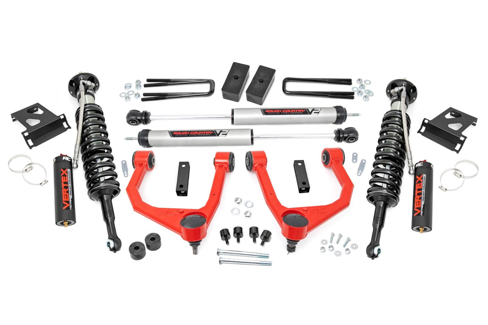 Rough Country 3.5" Lift Kit Vertex/V2 for Toyota Tundra 4WD 07-21 -1