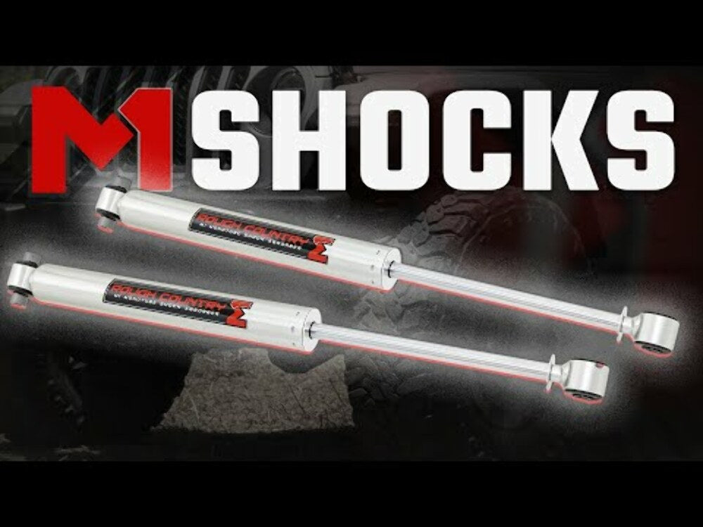 Rough Country M1 Monotube Front Shocks 0-1" Chevy/GMC 1500HD 01-06 -2