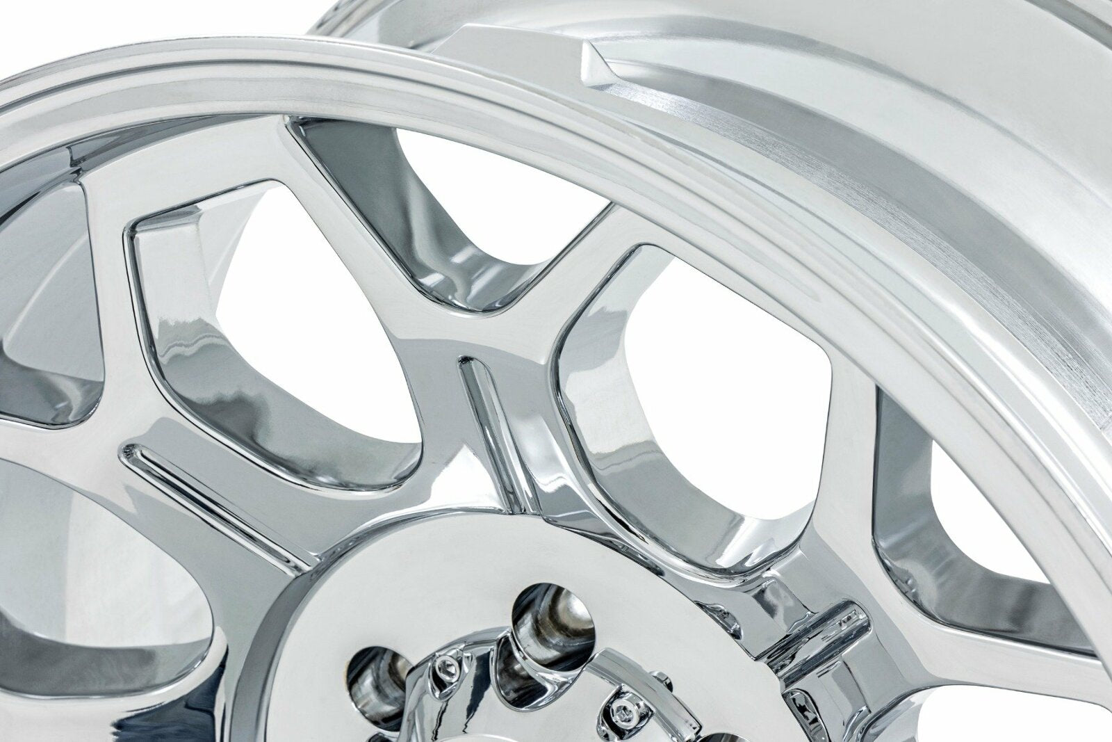 Rough Country 77 Series Wheel One-Piece Chrome 22x12 8x170 -44mm